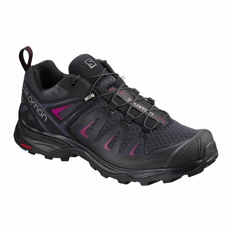 Zapatillas Trekking Salomon Mujer Gris Oscuro / Negras - Salomon Argentina X ULTRA 3 ,280947-POA